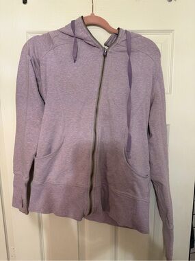 lululemon athletica Light Lavender Zip Hoodie Jacket